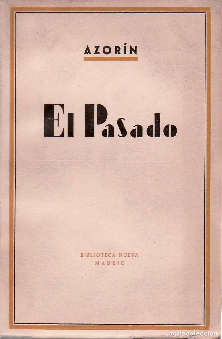 Libros: AZORIN.- - El pasado. - Foto 1