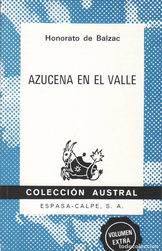 Libros: BALZAC, Honorato de.- - Azucena en el valle. Novela. - Foto 1