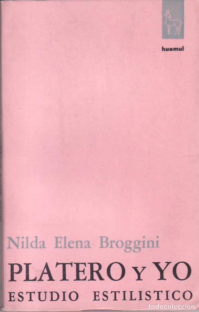 Libros: BROGGINI, Nilda Elena.- - Platero y yo. Estudio estil&iacute;sco.