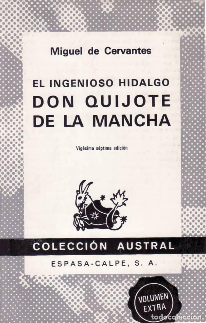 Libri di seconda mano: CERVANTES, Miguel de.- - El ingenioso hidalgo Don Quijote de la Mancha.
