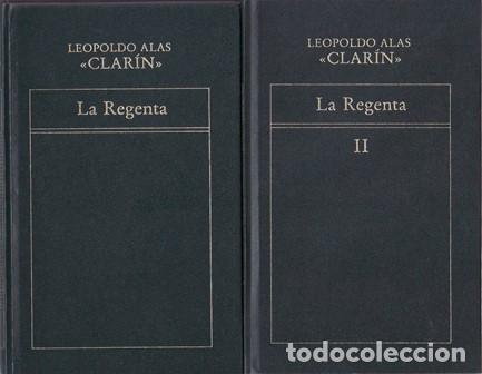 Libros: CLAR&Iacute;N (Leopoldo Alas).- - La Regenta. 2 tomos. - Foto 1
