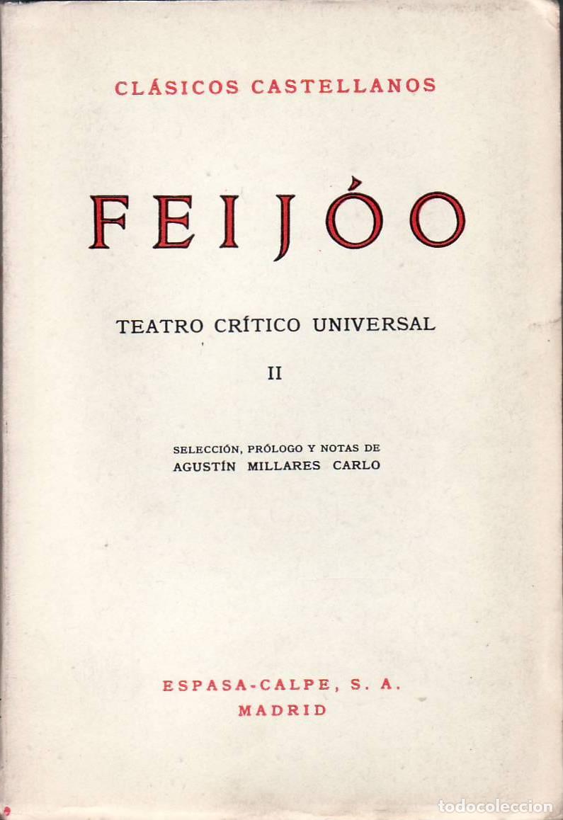 Libros: FEIJOO.- - Teatro cr&iacute;tico universal, tomo II. - Foto 1