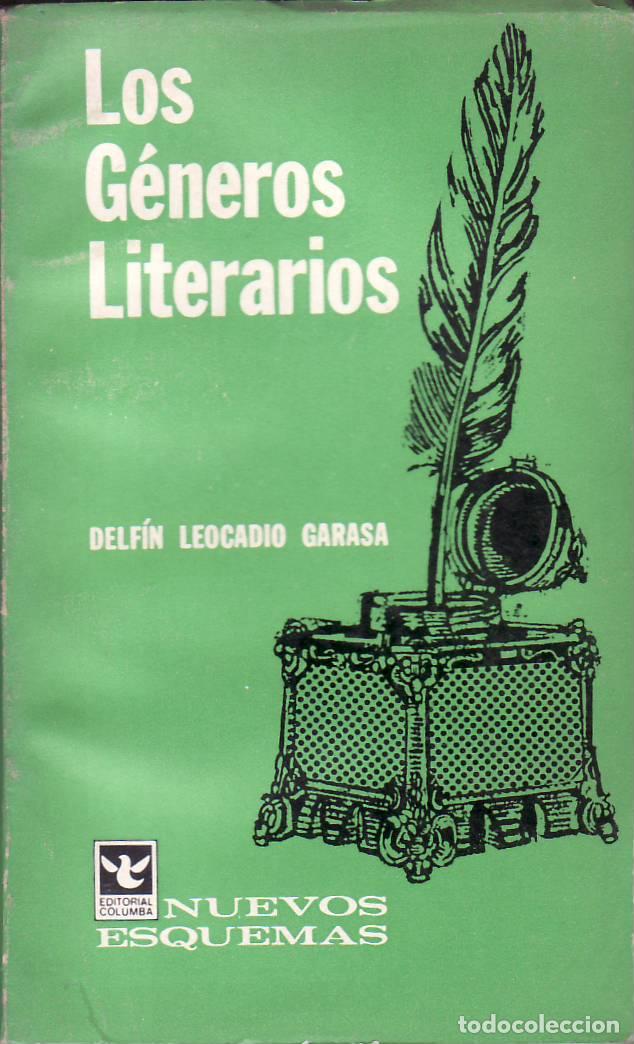 B&uuml;cher: GARASA, Delf&iacute;n Leocadio.- - Los g&eacute;neros literarios.
