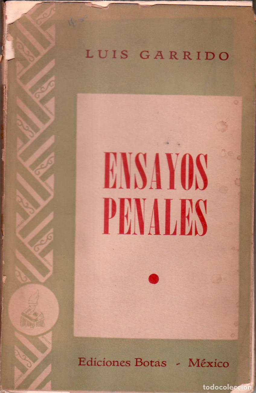 Libros: GARRIDO, Luis.- - Ensayos penales. - Foto 1