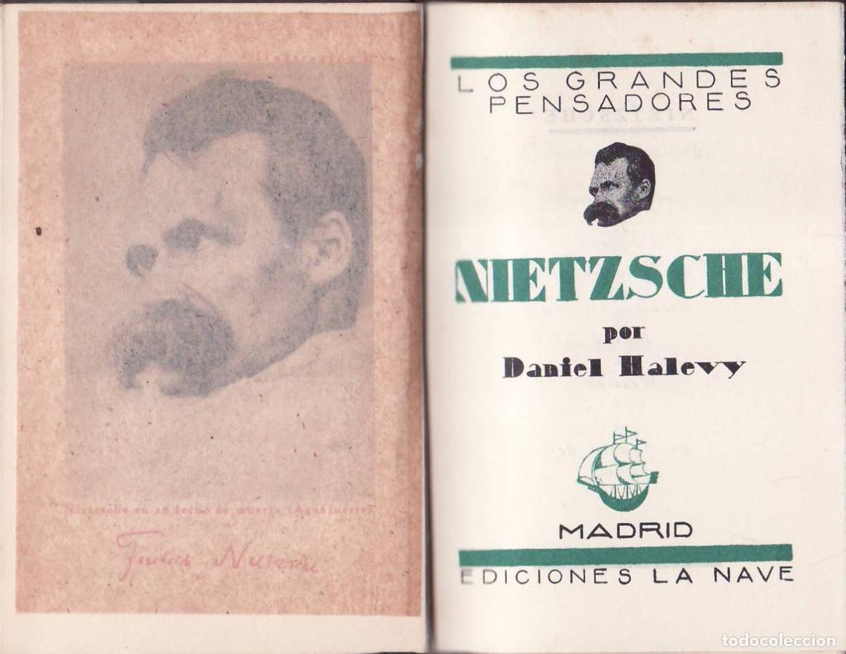 Libros: HAL&Eacute;VY, Daniel.- - Nietzsche. - Foto 1