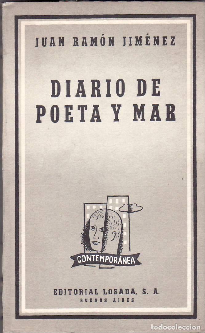 Libros: JIMENEZ, Juan Ram&oacute;n.- - Diario de poeta y mar. - Foto 1