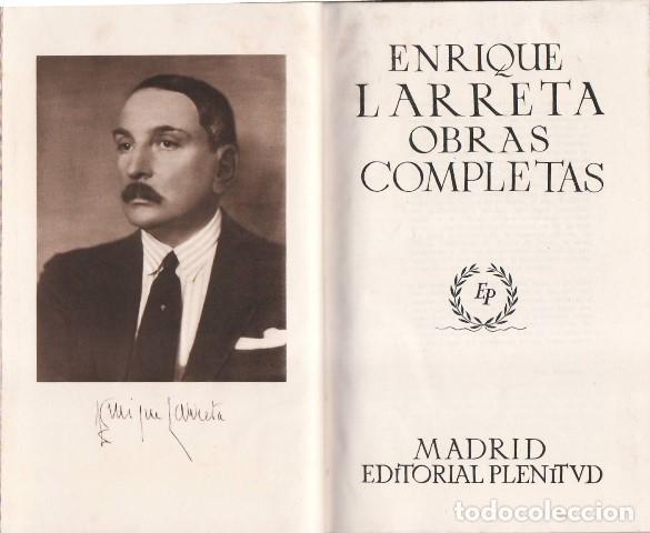 Libros: LARRETA, Enrique.- - Obras completas. - Foto 1