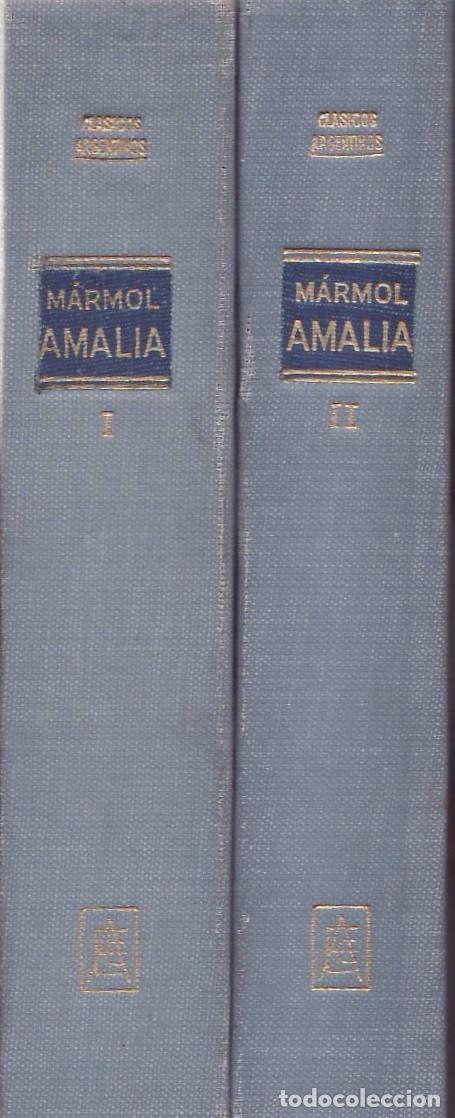 Libros: MARMOL, Jos&eacute;.- - Amalia. Pr&oacute;logo y notas de Adolfo Mitre. 2 tomos. - Foto 1