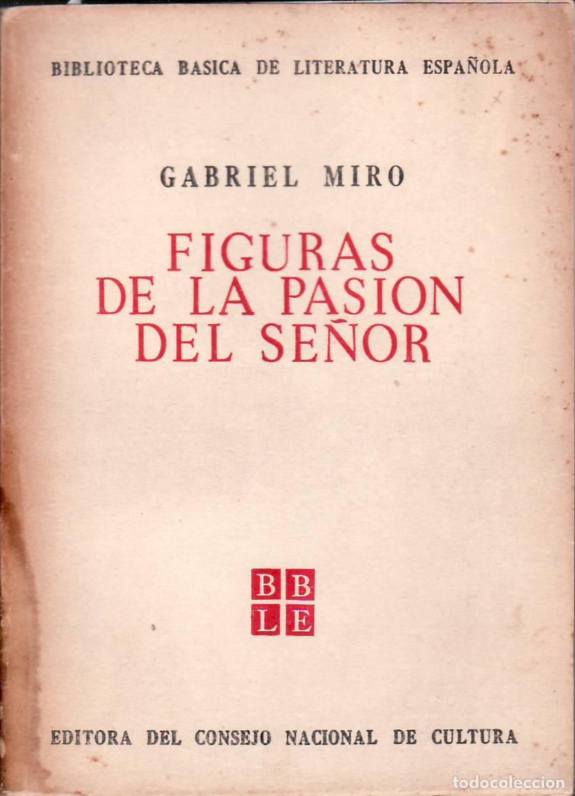Libros: MIRO, Gabriel.- - Figuras de la pasi&oacute;n del se&ntilde;or. - Foto 1