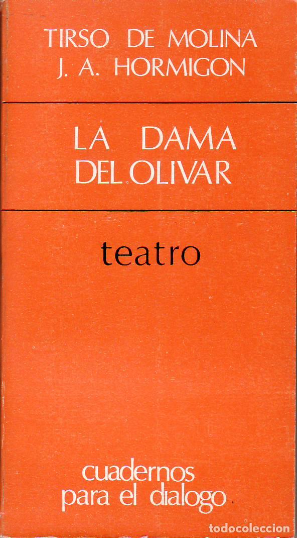 Libros: MOLINA, Tirso de.- - La dama del olivar. Original y adapt. de J. A. Hormig&oacute;n. - Foto 1