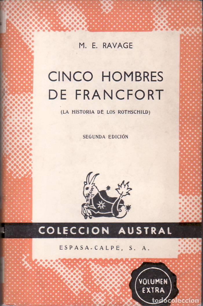 books: RAVAGE, M. E.- - Cinco hombres de Francfort (historia de los Rothschild).