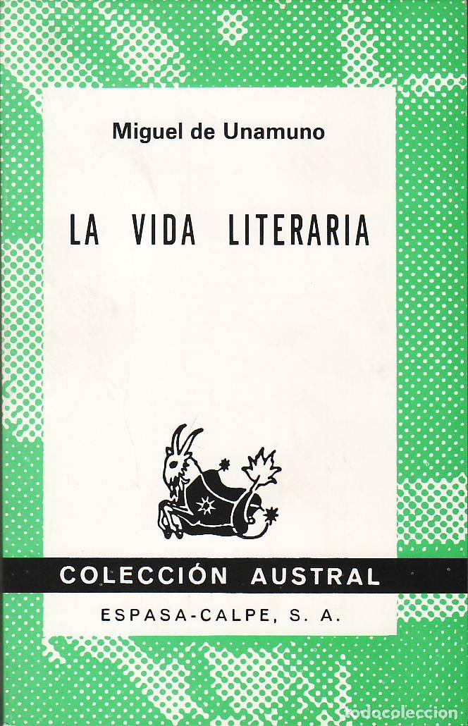 Libros: UNAMUNO, Miguel de.- - La vida literaria. - Foto 1