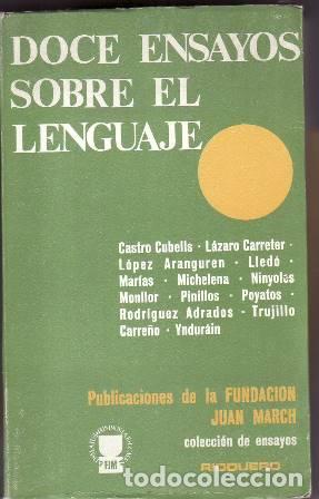 Libros: VV. AA.- - Doce ensayos sobre el lenguaje. - Foto 1