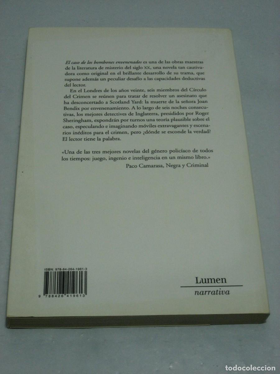 Libros: EL CASO DE LOS BOMBONES ENVENENADOS - Anthony Berkeley - Foto 2