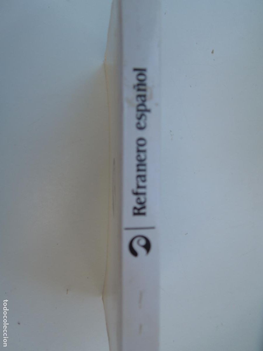 Libros: REFRANERO ESPA&Ntilde;OL - JUAN MANUEL OLIVER - SENAE 1988. - Foto 2