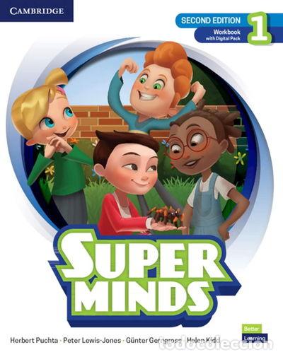 books: Super Minds Level 1 Workbook with Digital Pack British English- 9781108903530