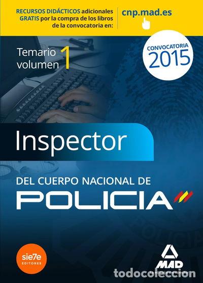 books: Inspectores del Cuerpo Nacional de Polic&iacute;a. Ciencias Jur&iacute;dicas. Temario Volum...- 9788490933060