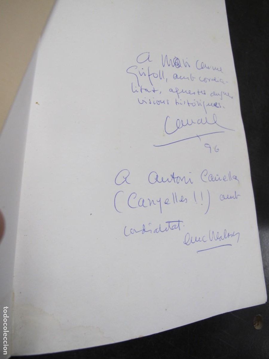 Libri di seconda mano: MEMORIES D'UN BURGES I D'UN PROLETARI 1931-1981 FIRMAT PELS ESCRIPTORS ENRIC VILA CASAS PACO CANDEL