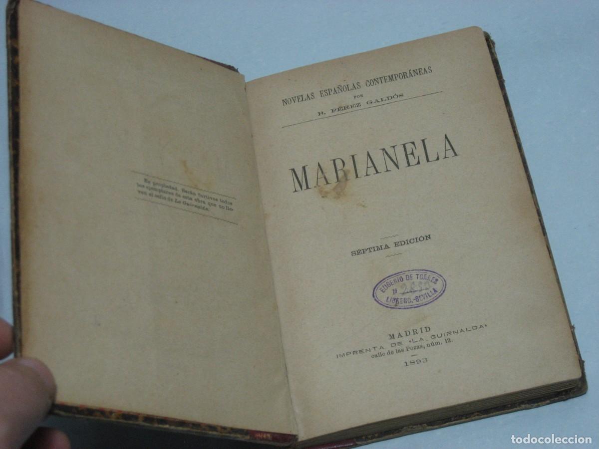 Libros: MARIANELA - Benito P&eacute;rez Gald&oacute;s - Foto 2