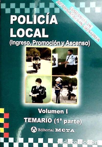 books: Polic&iacute;a Local: temario. Vol. I, Primera parte- 9788482192208
