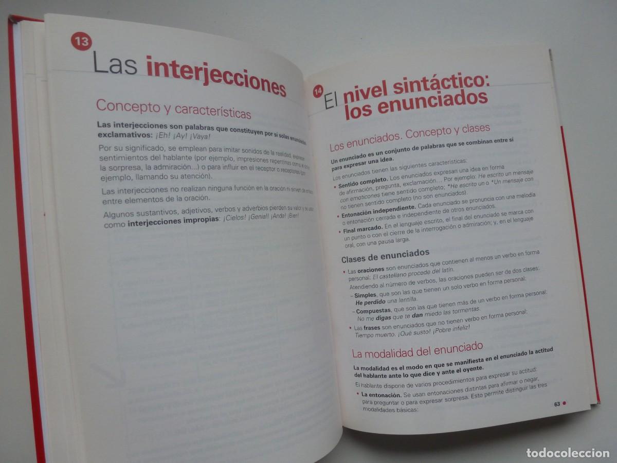Libros: GRAM&Aacute;TICA Y ORTOGRAF&Iacute;A PARA LA ESO. SANTILLANA - Foto 3
