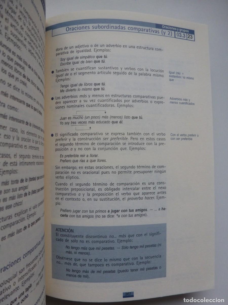 Libros: GRAM&Aacute;TICA DID&Aacute;CTICA DEL ESPA&Ntilde;OL. LEONARDO G&Oacute;MEZ TORREGO. EDICIONES S.M - Foto 5