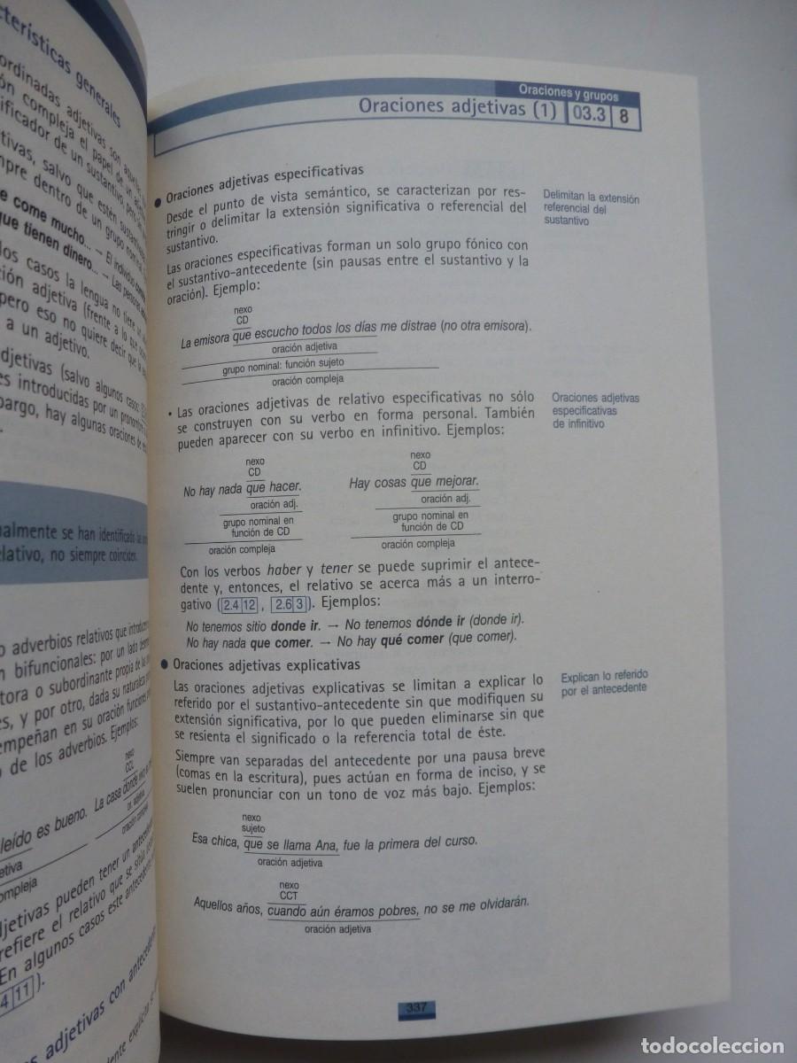 Libros: GRAM&Aacute;TICA DID&Aacute;CTICA DEL ESPA&Ntilde;OL. LEONARDO G&Oacute;MEZ TORREGO. EDICIONES S.M - Foto 6