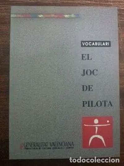 books: Vocabulari del joc de pilota- 9788478906833