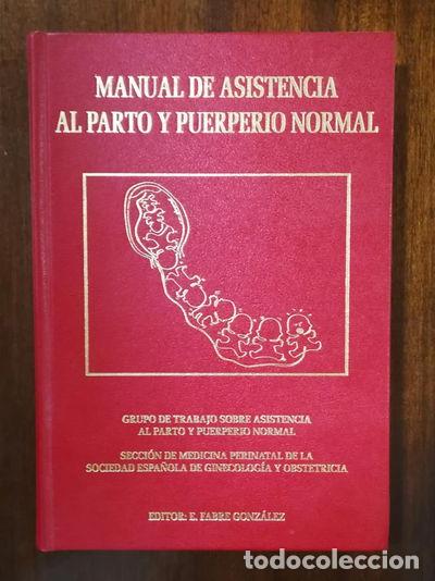 books: Manual de asistencia al parto y puerperio normal- 9788460541479