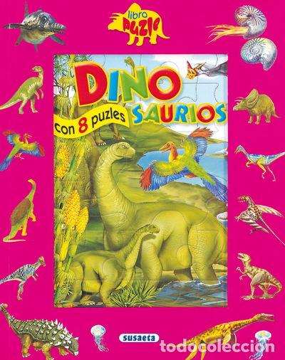 Libros: Dinosaurios Con 8 Puzles- 9788430557431