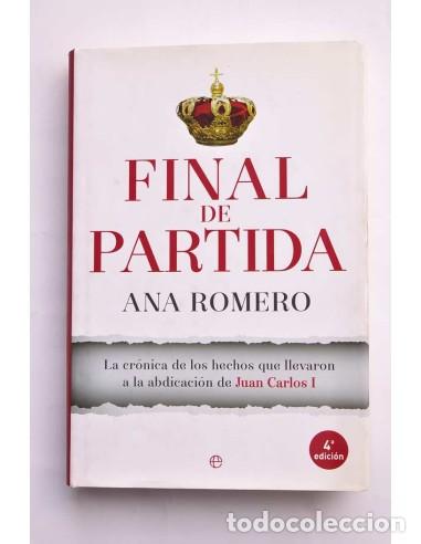 Libros: Final de partida - ROMERO, Ana - Foto 1