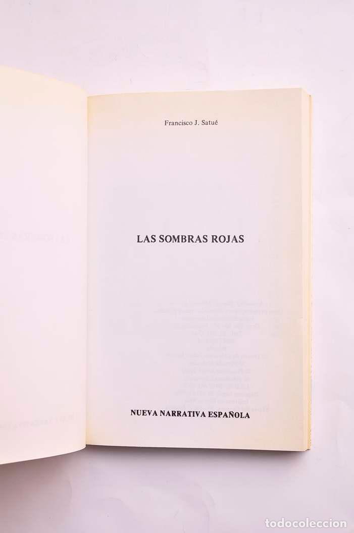 Libros: Las sombras rojas - SATU&Eacute;, Francisco J. - Foto 2