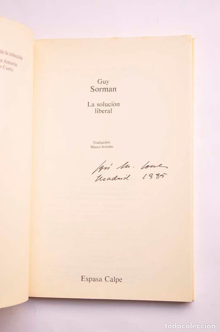 Libros: La soluci&oacute;n liberal - SORMAN, Guy - Foto 2