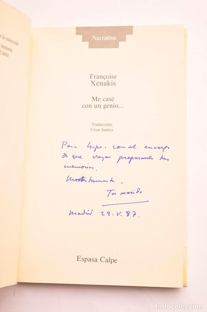Libros: Me cas&eacute; con un genio... - XENAKIS, Fran&ccedil;ois - Foto 2
