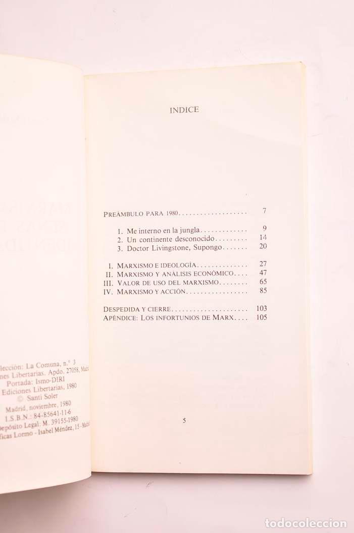 Libros: Marxismo, se&ntilde;as de indentidad - SOLER, Santi - Foto 3