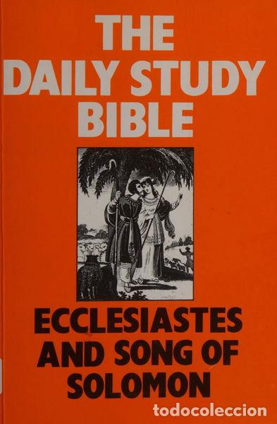 books: Ecclesiastes and Song of Solomon- 9780715205372