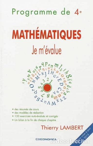 Libri di seconda mano: Math&eacute;matiques - Je m'&eacute;value- 9782717865417