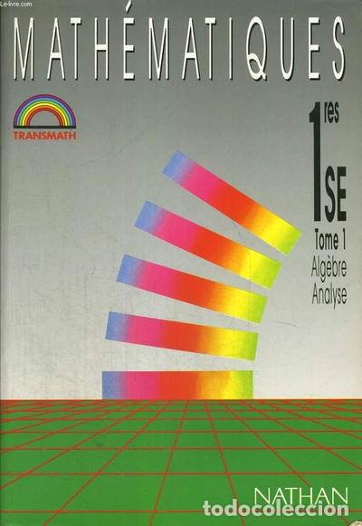 Libros: Math&eacute;matiques 1res SE- 9782091720180 - Foto 1
