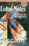 B&uuml;cher: LOTUS NOTES MANUAL REFERENCIA- 9788448111663