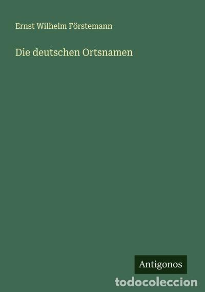 books: Die deutschen Ortsnamen- 9783386174381