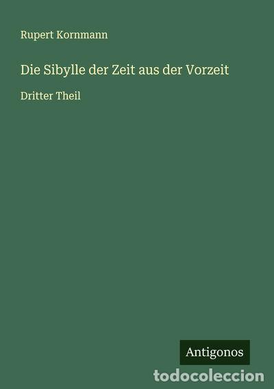 books: Die Sibylle der Zeit aus der Vorzeit: Dritter Theil- 9783563139066