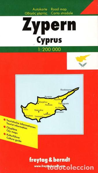Libros: Cyprus 1:200.000- 9783707904789