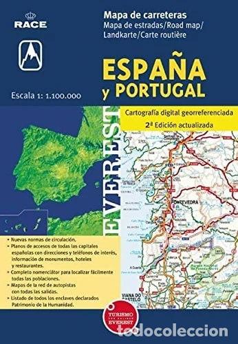 Livros em segunda m&atilde;o: Mapa de carreteras de Espa&ntilde;a y Portugal- 9788424104504
