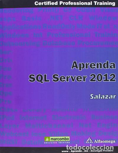 Libros: Aprender SQL Server 2012- 9788426719805 - Foto 1