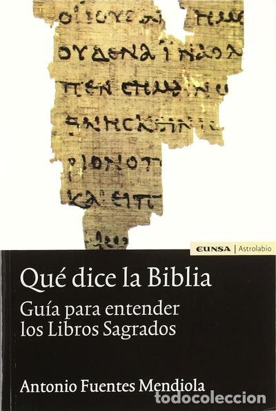 Livros em segunda m&atilde;o: Qu&eacute; dice la Biblia- 9788431322359