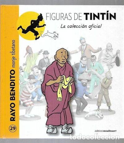 Libros: Figuras de Tint&iacute;n 29: Rayo Bendito, Monje Tibetano- 9788468425580