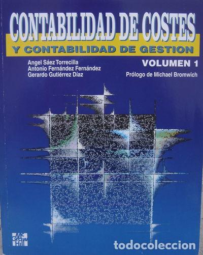 B&uuml;cher: Contabilidad de Costes 1 y Gesti&oacute;n- 9788448101657