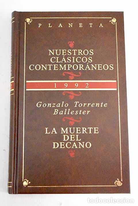 Libros: La muerte del decano.- Torrente Ballester, Gonzalo