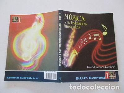 B&uuml;cher: M&uacute;sica y actividades musicales- 9788424175498