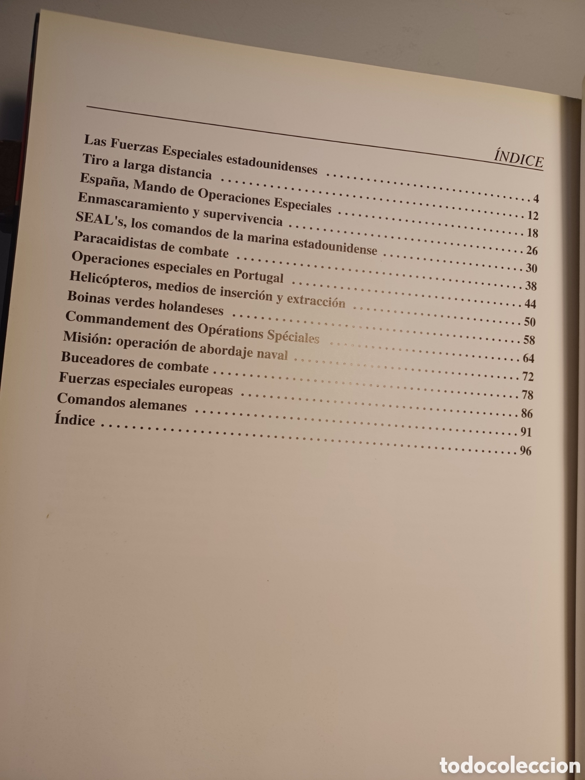 Libros: Comandos/ Unidades de &eacute;lite/ Octavio D&iacute;ez/ Lema, 2000 - Foto 4